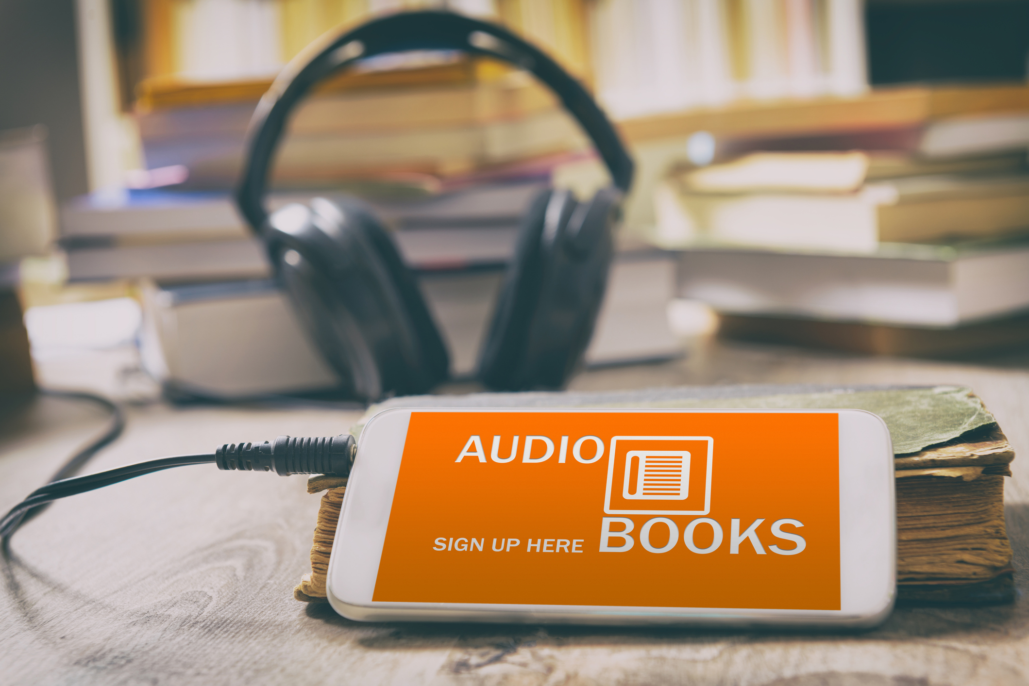 audio books and books